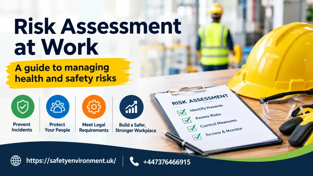 Risk assessment at work A guide to managing health and safety risks